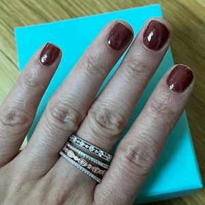 Stacking rings 14k gold